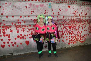 Walk the Walk Moonwalk wearing bras, London, UK - 14 May 2022
