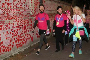 Walk the Walk Moonwalk wearing bras, London, UK - 14 May 2022