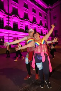 Walk the Walk Moonwalk wearing bras, London, UK - 14 May 2022