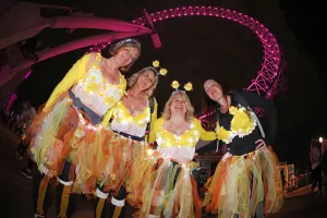 Walk the Walk Moonwalk wearing bras, London, UK - 14 May 2022