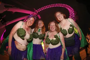 Walk the Walk Moonwalk wearing bras, London, UK - 14 May 2022