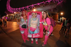 Walk the Walk Moonwalk wearing bras, London, UK - 14 May 2022