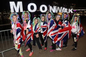 Walk the Walk Moonwalk wearing bras, London, UK - 14 May 2022