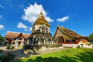 Chiang: Wat Chiang Man Temple in Chiang Mai, Thailand