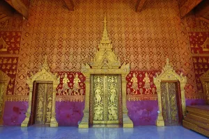 Luang Prabang, Laos: Wat Sen temple, Luang Prabang, Laos