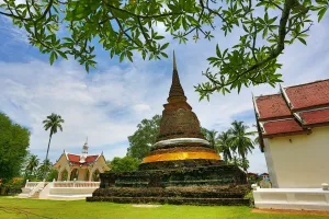 Religion
Thai
Buddhist
Buddhism: Wat Tra Phang Thong Temple, Sukhotai, Thailand