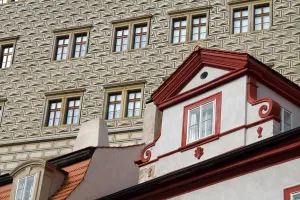 Stock Geography: Windows in Mala Strana in Prague