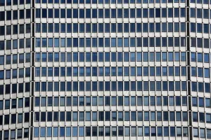 States: Windows on the MetLife Building, New York. America