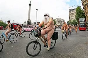 World Naked Bike Ride 2015, London, England