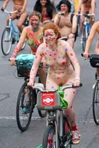 World Naked Bike Ride 2015, London, England