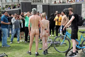 World Naked Bike Ride 2018, London