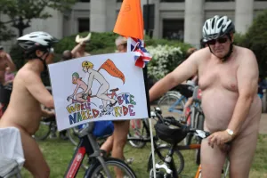 World Naked Bike Ride 2018, London