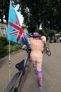 World Naked Bike Ride 2018, London