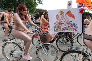 World Naked Bike Ride 2018, London