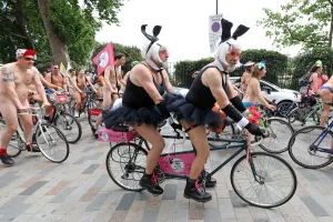 World Naked Bike Ride 2018, London
