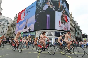 World Naked Bike Ride 2018, London