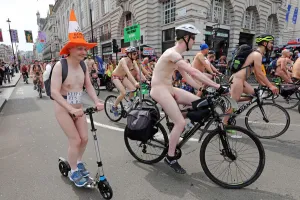World Naked Bike Ride 2018, London
