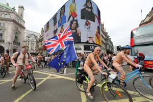 World Naked Bike Ride 2018, London