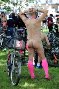 World: World Naked Bike Ride 2021, London, England