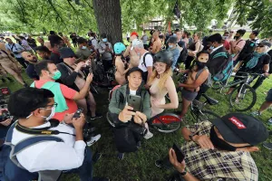 Editor's Picks: World Naked Bike Ride 2021, London, England