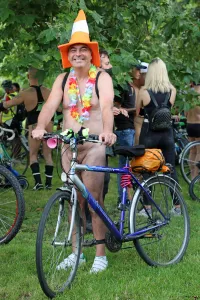 World: World Naked Bike Ride 2021, London, England