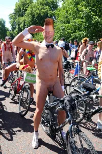 World Naked Bike Ride in London