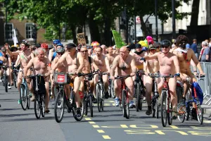 World Naked Bike Ride in London