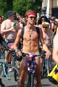 World Naked Bike Ride in London