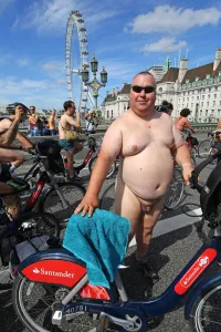 World Naked Bike Ride in London