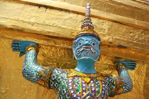 Wonders Of Thailand: Yaksha Demon Statue, Wat Phra Kaew