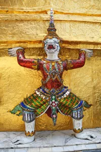 ThaiOrientalArchitecture: Yaksha Demon Statue, Wat Phra Kaew