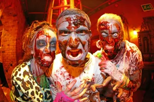 Scary: Zombies at the London Zombie Walk 2014, London, England