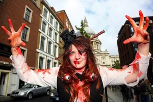 World: Zombies at World Zombie Day in London